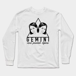 Gemini Girl Long Sleeve T-Shirt